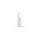 18ct White Gold Natural Diamond Pendant