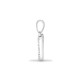 18ct White 0.06ct Natural Diamond Pendant