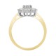 18ct 50pts Natural Diamond Ring
