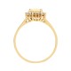 18ct Yellow Gold Natural Diamond And Opal Heart Shaped Ring