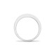 18ct White 0.75ct Natural Diamond Baguette 1\2 Eternity Ring