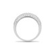 18ct White 1.00ct Natural Diamond Bombay Ring