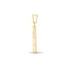 18ct Yellow Gold Natural Diamond Cross