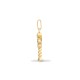 9ct Yellow Gold Natural Diamond Corn dolly Boy Pendant