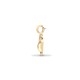 9ct Yellow Gold Natural Diamond Heart / Arrow Pendant
