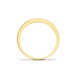 9ct Yellow Gold Natural Diamond Half Eternity Ring