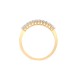9ct Yellow Gold Natural Diamond Ring