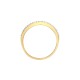 9ct Yellow Gold Half Eternity Natural Diamond Ring
