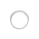 9ct White Gold Half Eternity Natural Diamond Ring