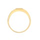 9ct Yellow Gold Gents Natural Diamond Ring