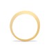 9ct Yellow Gold Natural Diamond 14pts & Emerald 26pts Channel Set Half Eternity Ring