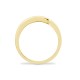 9ct Yellow 50pts Natural Diamond Ring