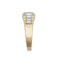 9ct 2 Colour Gold Child's CZ Set Watch Strap & Bezel Ring