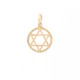 9ct Yellow Gold Star Of David Pendant