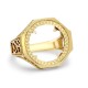 9ct Yellow Gold Tenth Kruger Ring