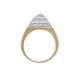 9ct Yellow Gold Child's CZ Set Pyramid Ring