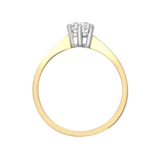 18ct Yellow Gold 1ct Solitaire Natural Diamond Ring