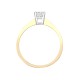18ct Yellow Gold 50pts Solitaire Natural Diamond Ring