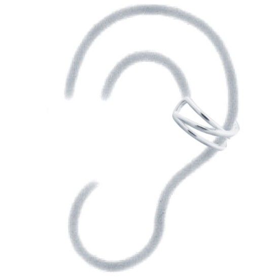 925 Silver Ear Cuff