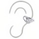 925 Silver Ear Cuff 14ct Gold Plated