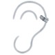 925 Silver Ear Cuff