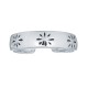 925 Silver Toe Ring