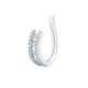 925 Silver Rhodium Plated CZ Set Earrings
