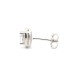925 Silver Rhodium Plated CZ Set Stud Earrings