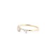 9ct Yellow 0.07ct Natural Diamond Key Ring