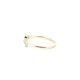 9ct Yellow 0.07ct Natural Diamond Key Ring