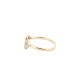 9ct Yellow 0.06ct Natural Diamond Ring