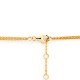 9ct Yellow 0.10ct Diamond Links Bracelet
