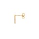 9ct Yellow Gold 0.08ct Diamond Circle Earrings