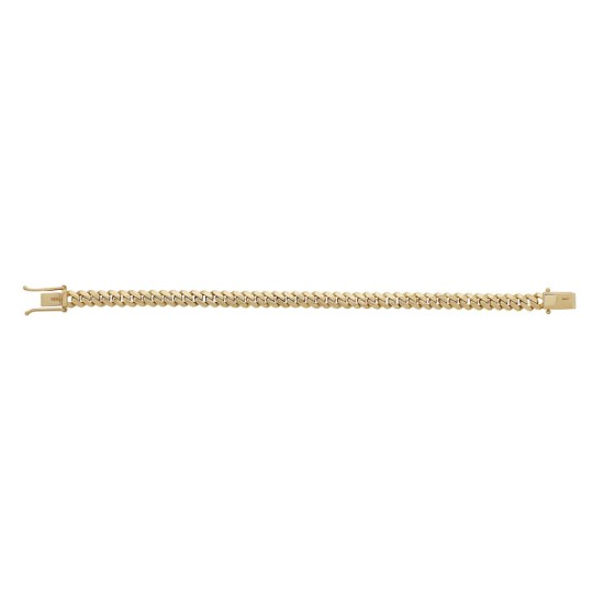 9ct Yellow Gold Cuban 7mm Gauge Chain