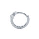 925 Silver Rhodium Plated CZ Set Earrings
