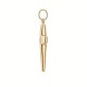 9ct Yellow Gold Cubic Zirconia Set Cross Pendant