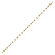 18B005-100 | 18ct Yellow Gold 1.00ct Rub-over Dia Line Bracelet