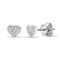 18E110 | 18ct White Gold Diamond Earrings