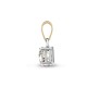 18P004-010 | 18ct Yellow Gold 10pt 4 Claw Diamond Solitaire Pendant