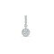 18P313 | 18ct White 0.47ct Diamond Pendant