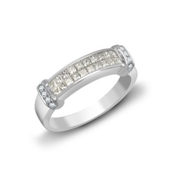 18R202-N | 18ct White Gold Diamond Ring