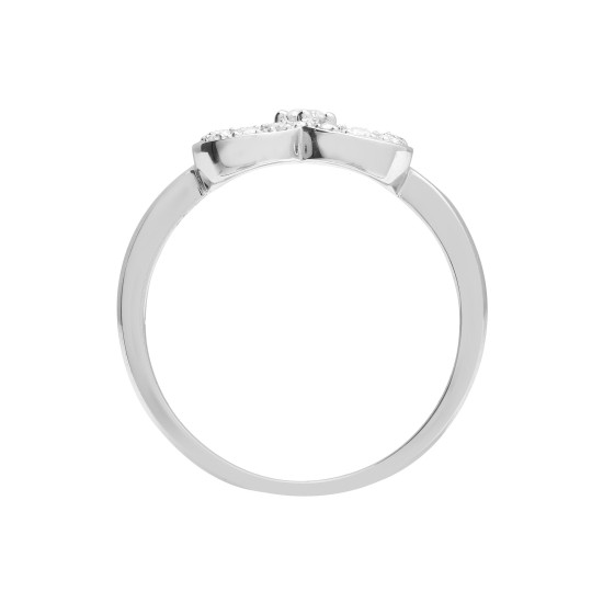 18R419 | 18ct White Gold Heart Shaped Diamond Ring