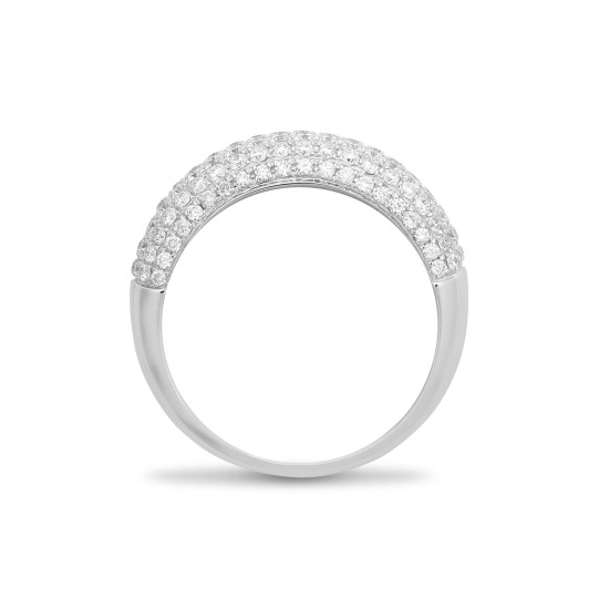 18R905 | 18ct White 1.50ct Diamond Bombay Ring