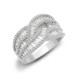 18R933 | 18ct White 1.83ct Round & Baguette Diamond Ring
