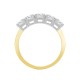 18R948-175 | 18ct Yellow/White 1.75ct Diamond 5 stone Ring