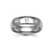 18W020-4 | 18ct Gold White Diamond Rubover set Wedding Ring