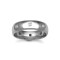 18W022-4 | 18ct Gold White Diamond Rubover set Wedding Ring