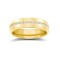 18W061-4(R+) | 18ct Yellow Gold RBC Court Natural Diamond Wedding Band Fully Set - 4mm - 50pts