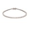 9B019-300 | 9ct White Gold 3.00ct Claw Set Natural Diamond Line Bracelet