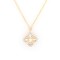 9C009-16 | 9ct Yellow Gold 0.12ct Diamond Pendant - 16+2" Chain